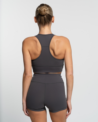 Classic Crop - Charcoal