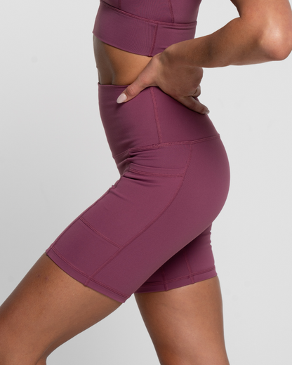 Bike Short 2.0 - Merlot