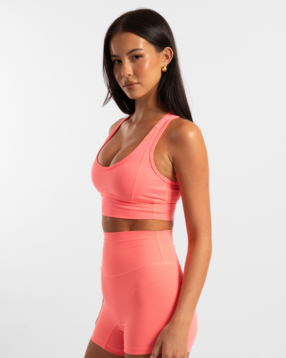 Classic Crop - Bright Pink
