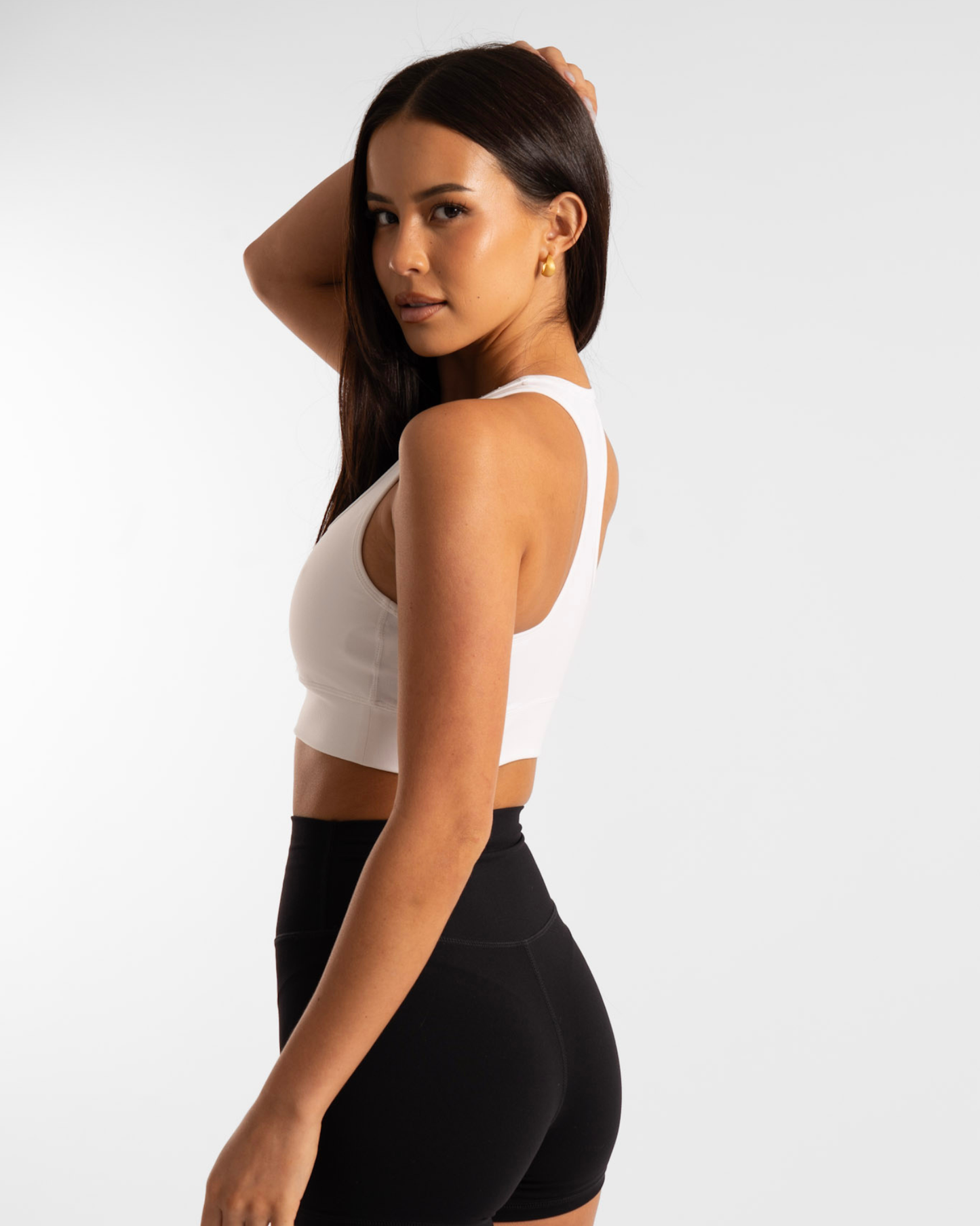 Racer Crop - Arctic