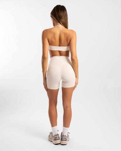 Not Your Basic 6 Inch Shorts - Off-White (Invisible Scrunch)