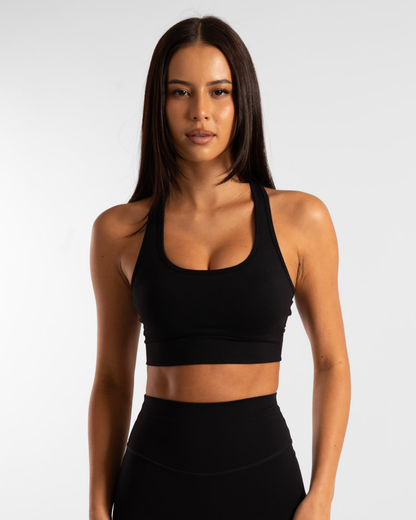 Racer Crop - Onyx