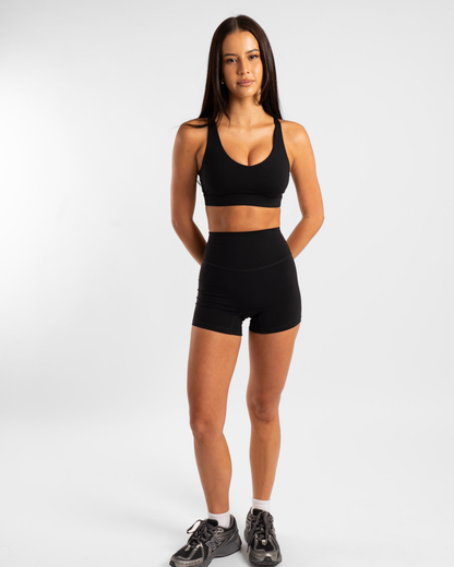 Cross Over Crop - Onyx